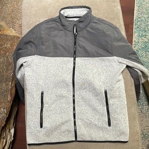 Large full-zip jacket